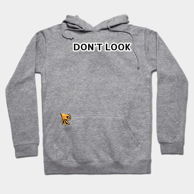 Don't Look Hoodie by MassacreMasks